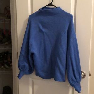 Chunky Blue Sweater